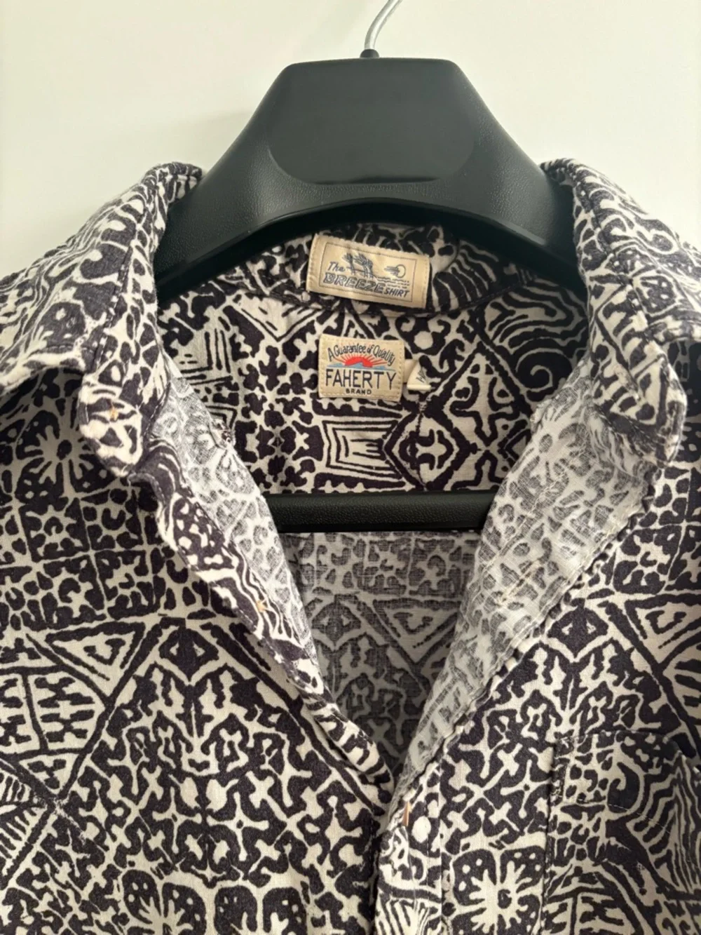 Faherty Breeze s/s Shirt L - Picture 4 of 4